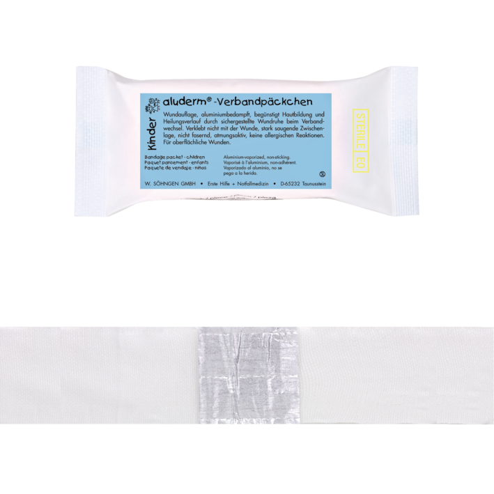aluderm® Kinder Verbandpäckchen klein