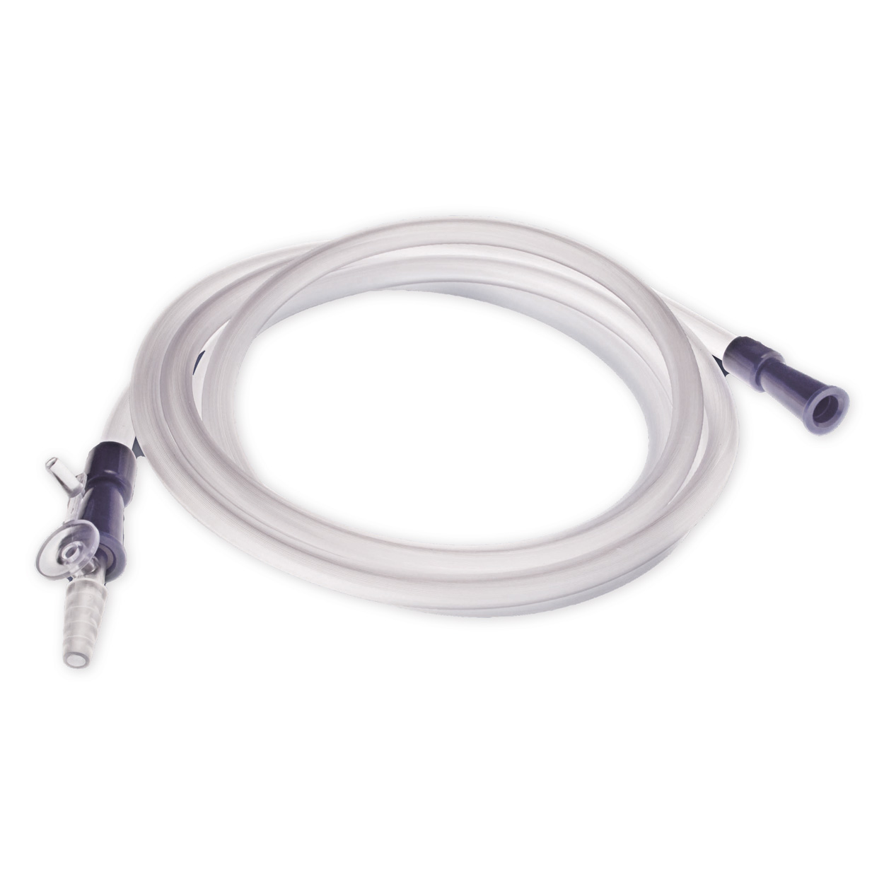 Verbindungsschlauch aus klarem PVC, 2,1 m - Packung à 30 Stück