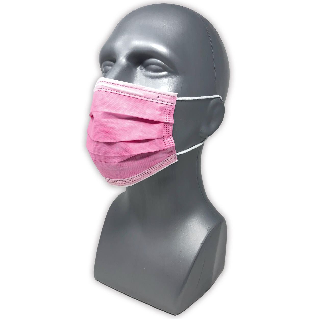 Mundschutz 3-lagig Typ II R in rosa - Packung à 50 Stück