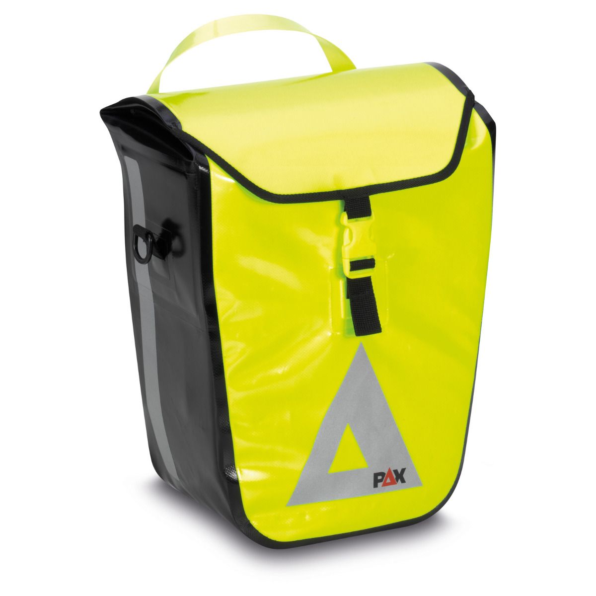 Fahrradtasche M Gepäckträger, PAX-Tec + in tagesleuchtgelb