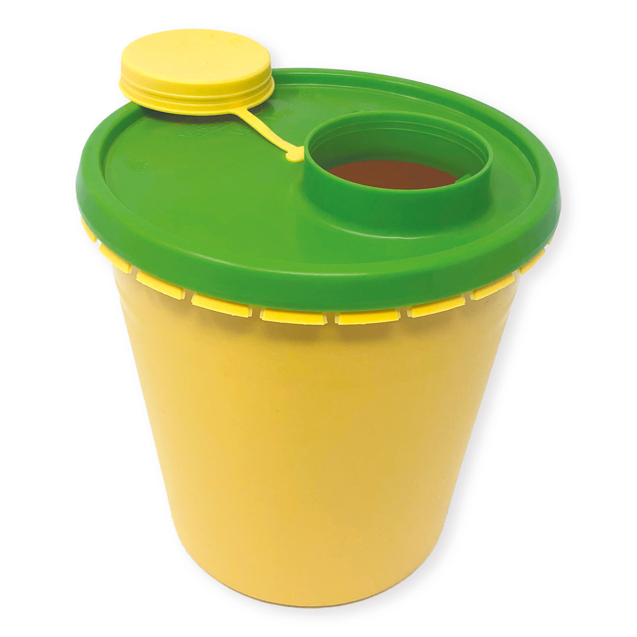 Entsorgungsbox Medi-Müll 1,5 Ltr. mit Wandhalterung