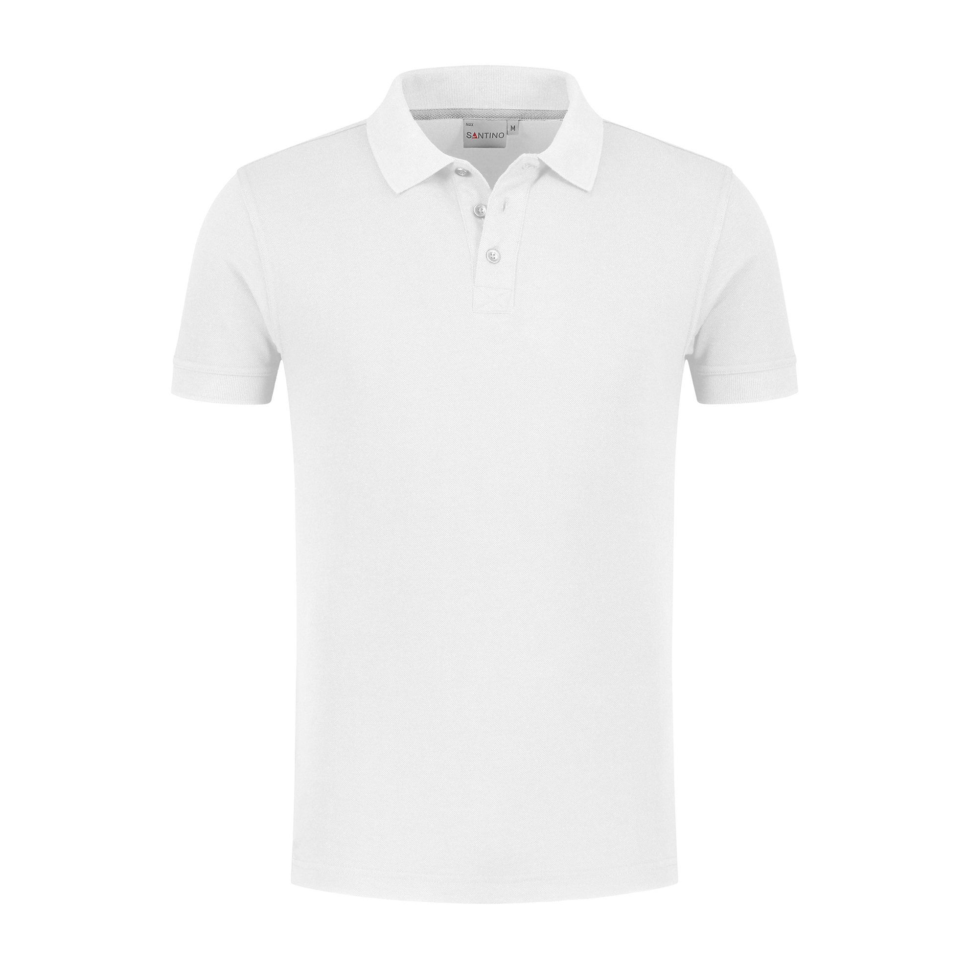 Santino Poloshirt Max Weiß