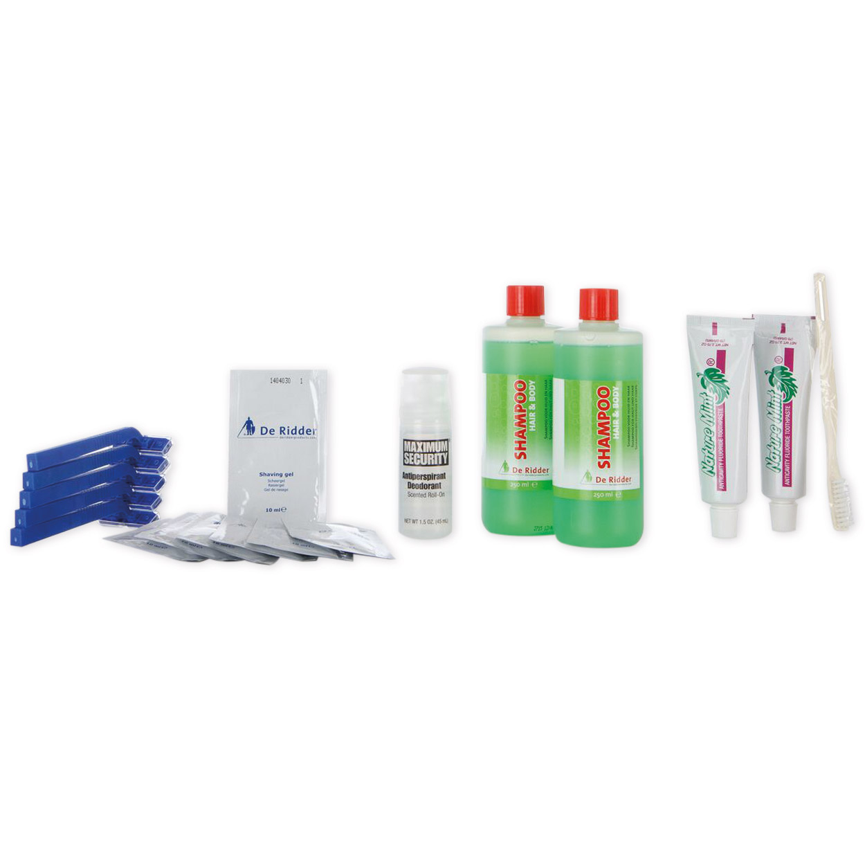 Hygiene Set Männer für 7 Tage - Karton à 25 Sets