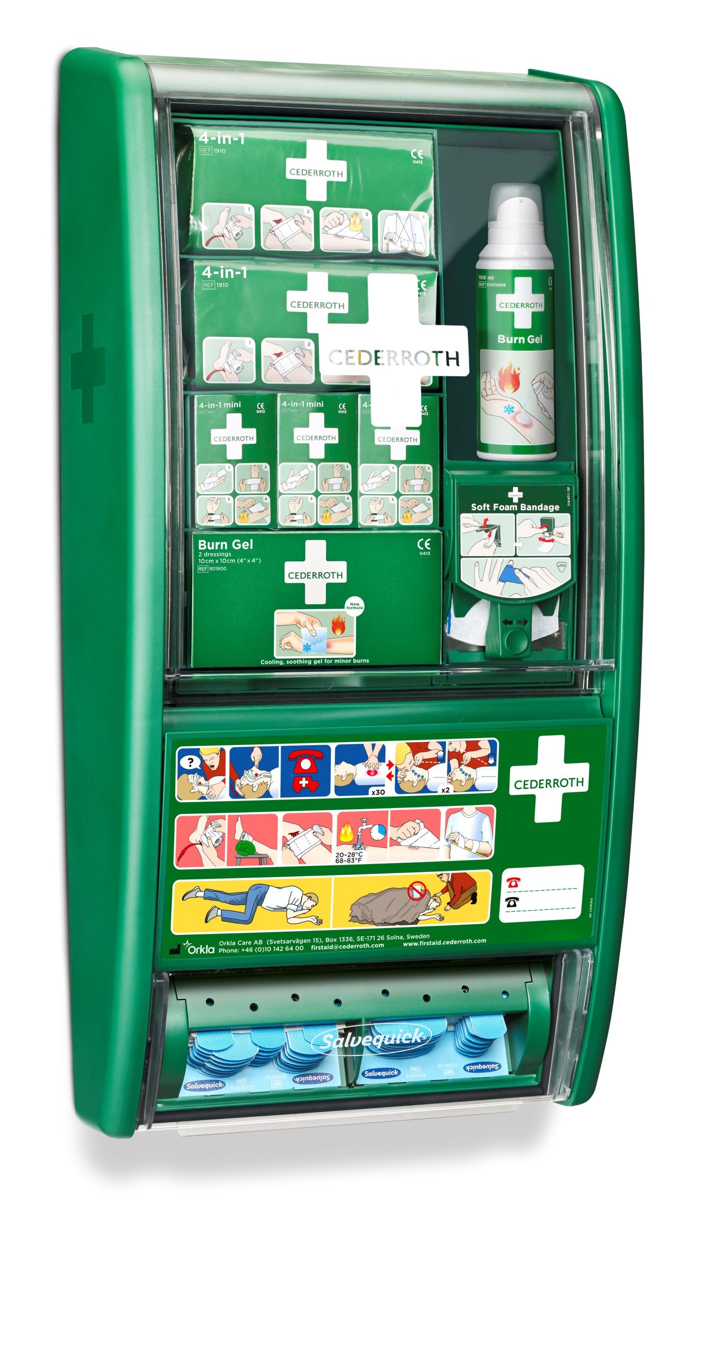 Cederroth First Aid & Burn Station Erste-Hilfe-Station