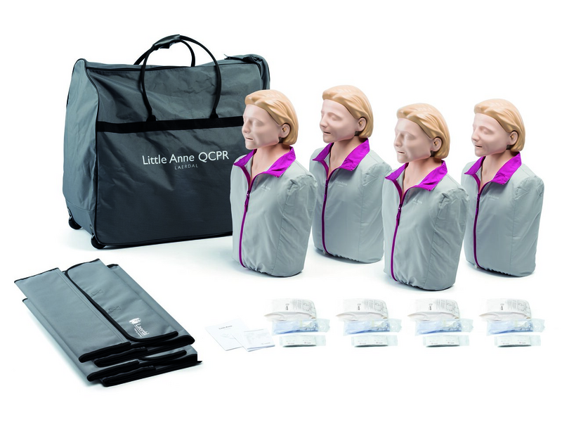 Little Anne QCPR 4er-Pack inkl. Tragetasche