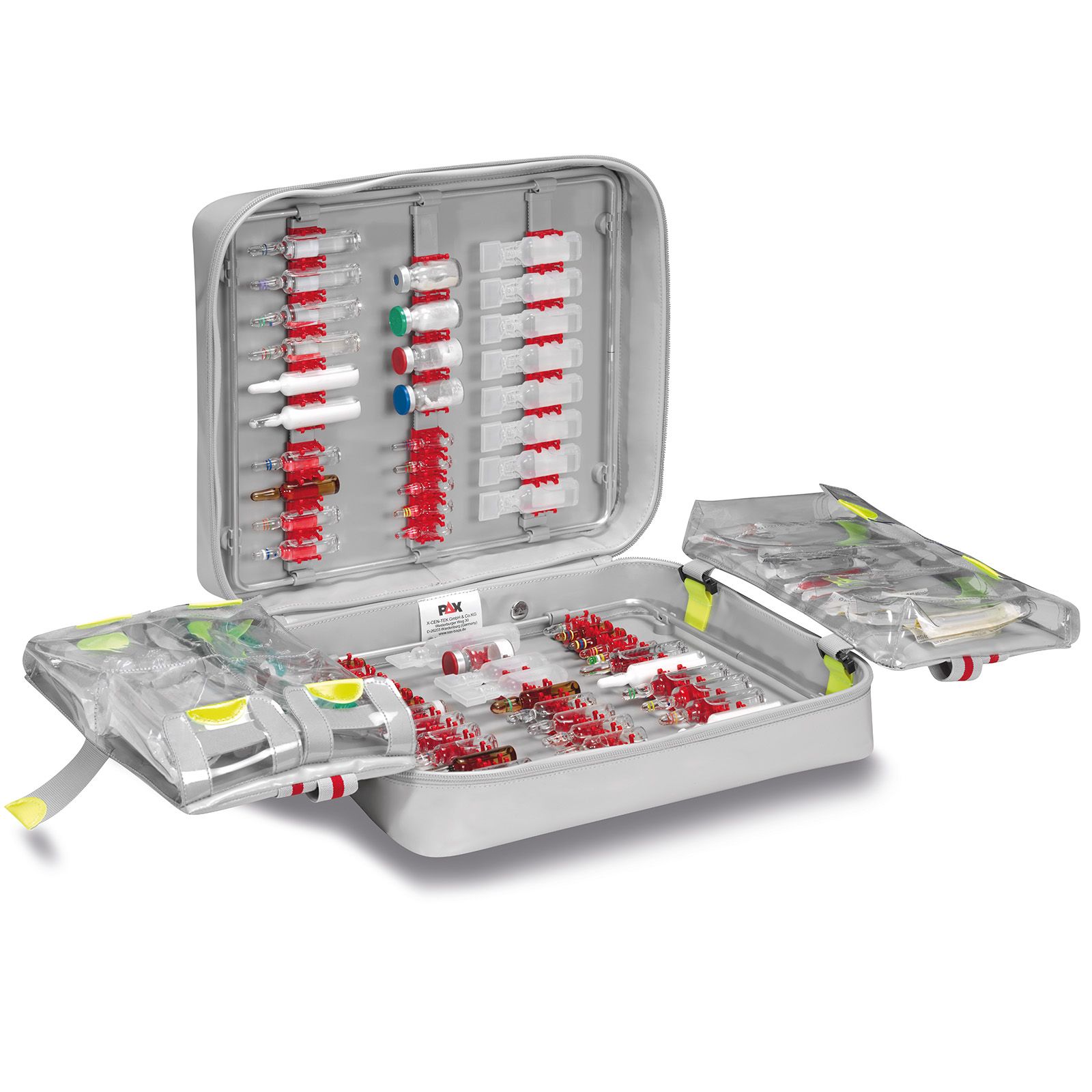 Ampullarium P5/11 L Clip-In, PAX-Tec in grau