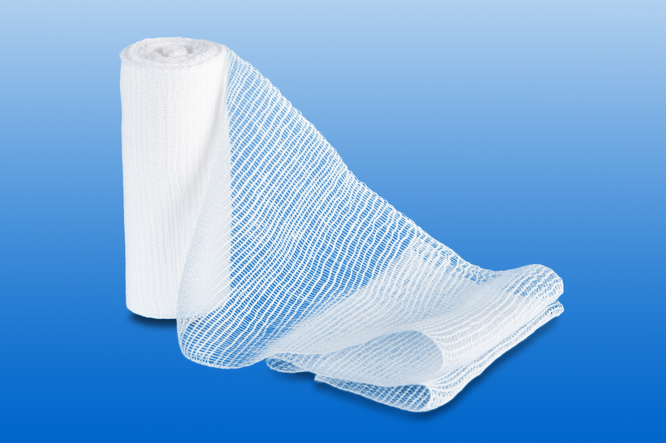 MULLBINDE in Folie, 4 cm x 4 m - Packung à 20 Stück