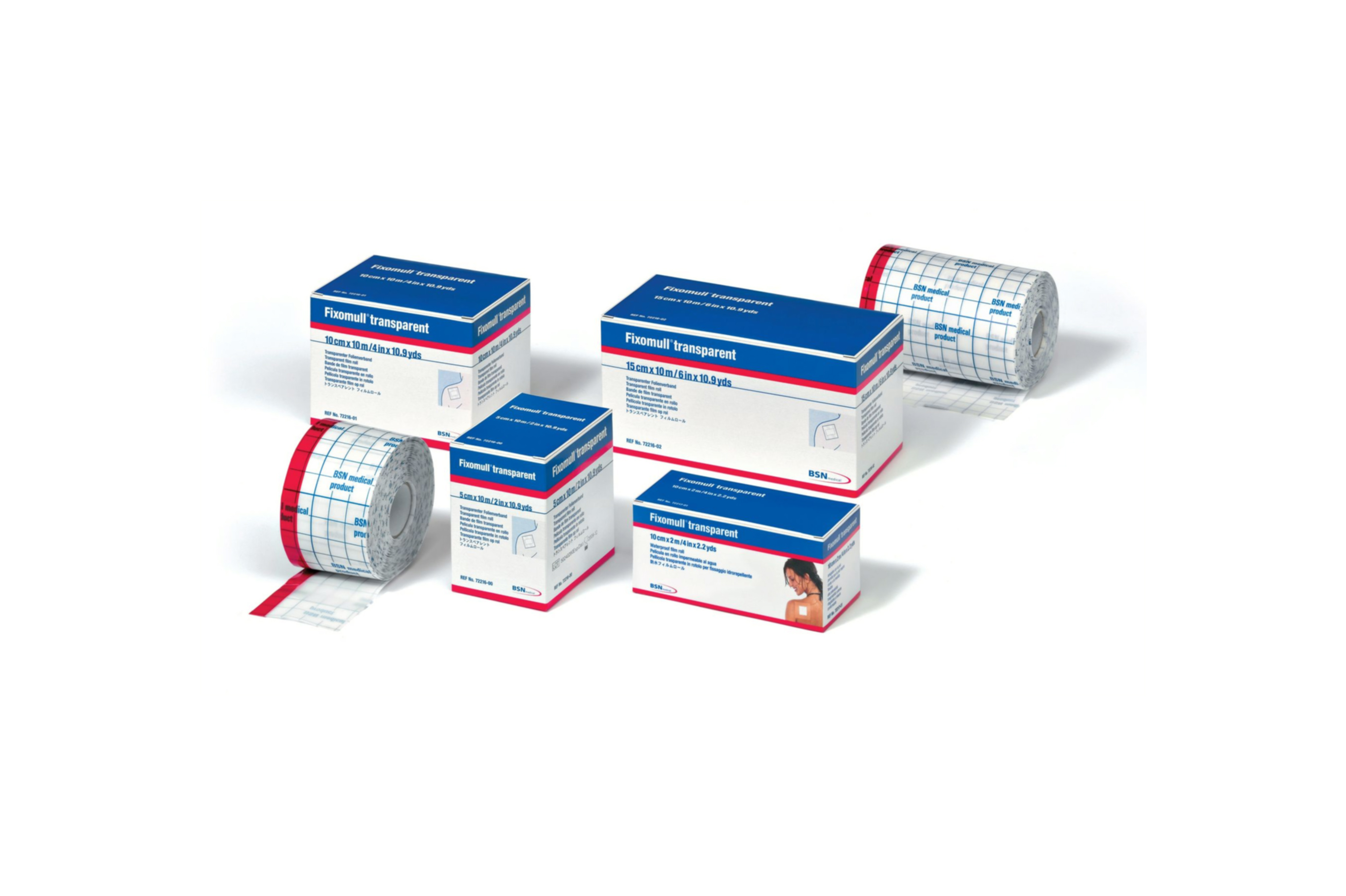 Fixomull Transparent 10 m x 10 cm