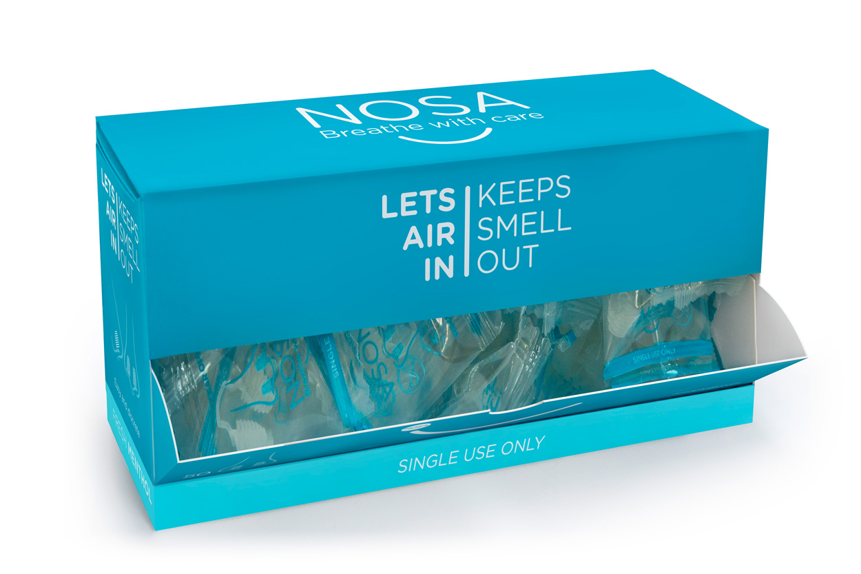 NOSA plugs Nasenstöpsel, 100er Packung