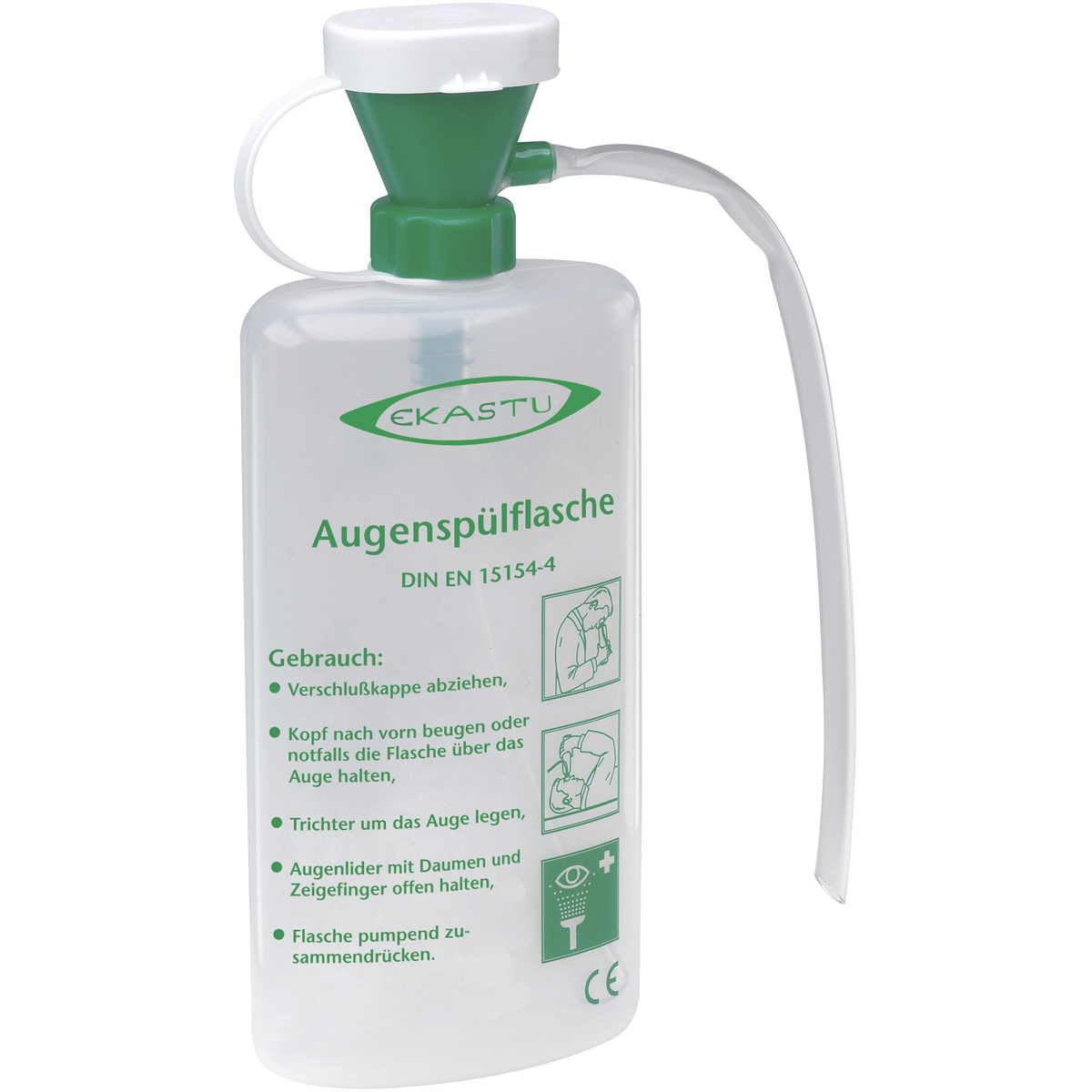 Augenspülflasche mit Trichter 600 ml