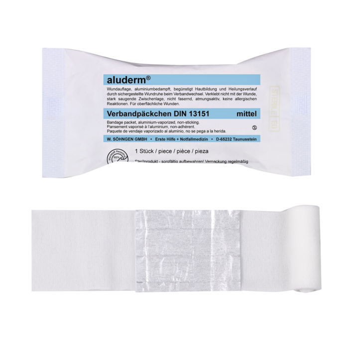 Aluderm® Verbandpäckchen DIN mittel
