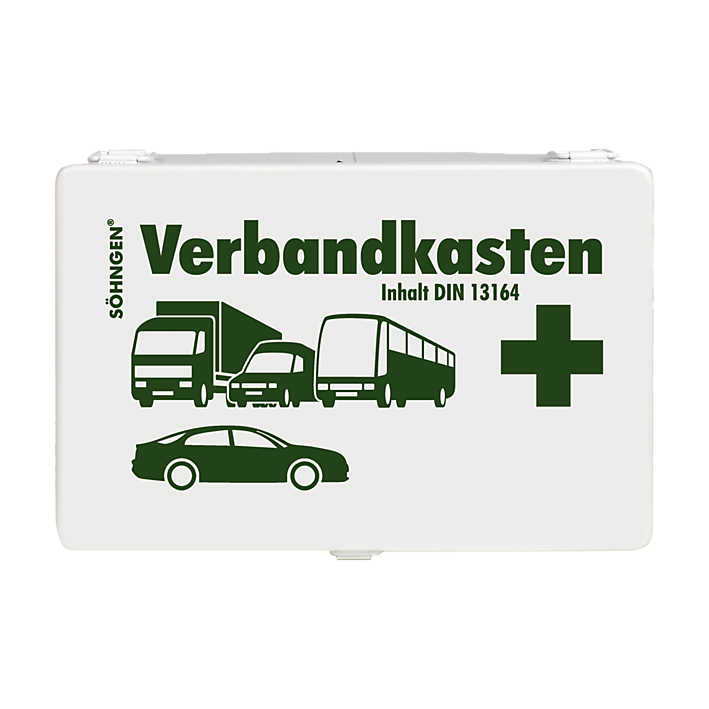 KFZ-Verbandkasten ST weiß mit Füllung Standard DIN 13164