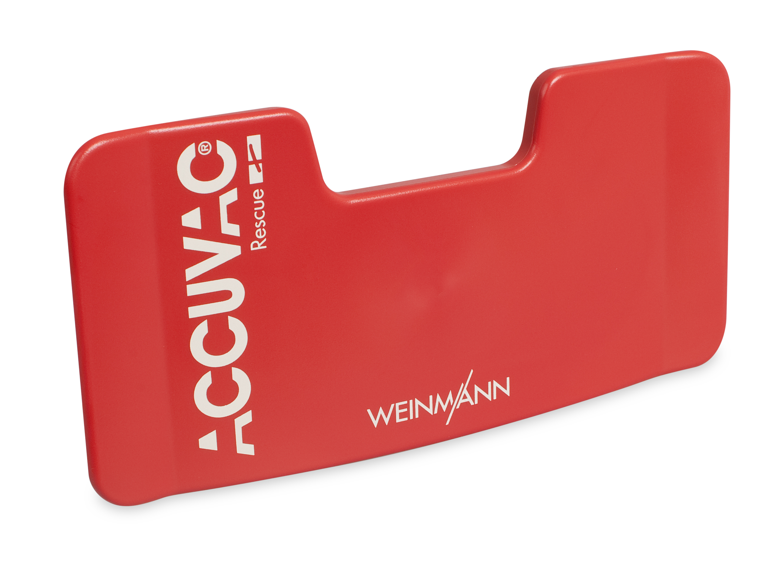 Schlauchhalterplatte, rot für ACCUVAC Rescue