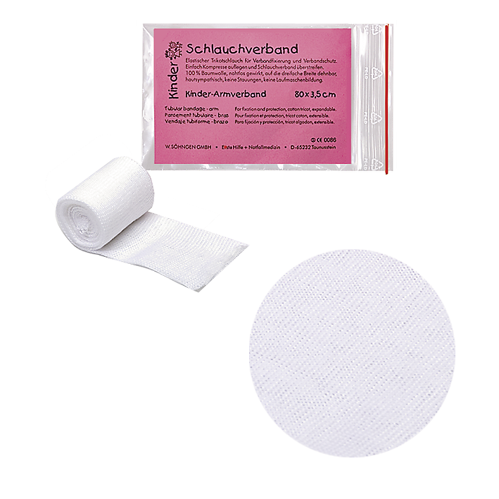 WS-Kinder Schlauchverband elast. 0,8 m x 3,5 cm