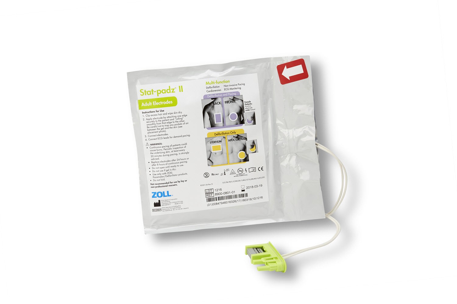 Stat-padz II, 12 Paar