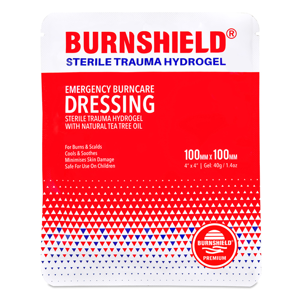 Burnshield Sterile Kompressen, 10 x 10 cm