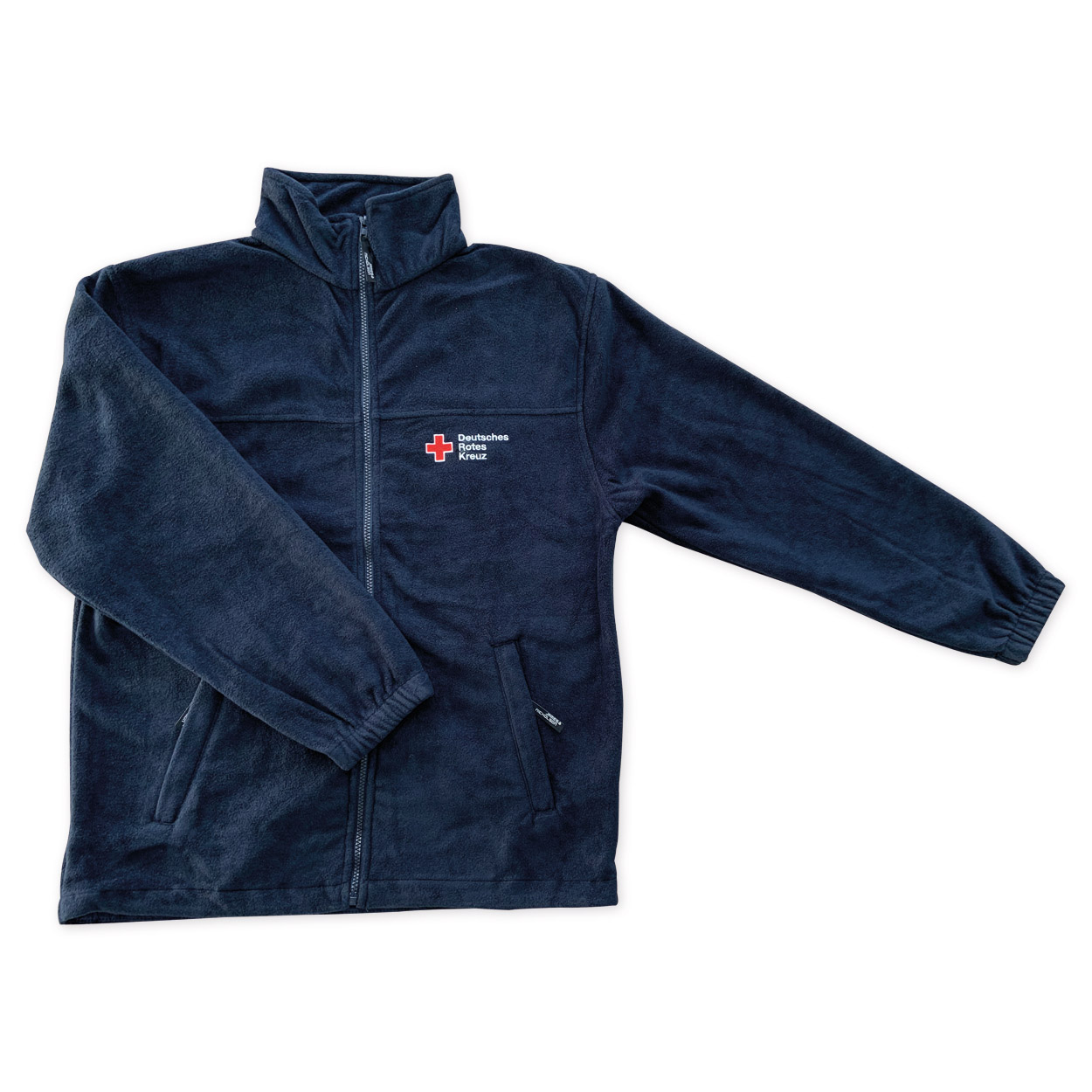 DRK-Fleecejacke navy mit DRK Kompaktlogo 3XL
