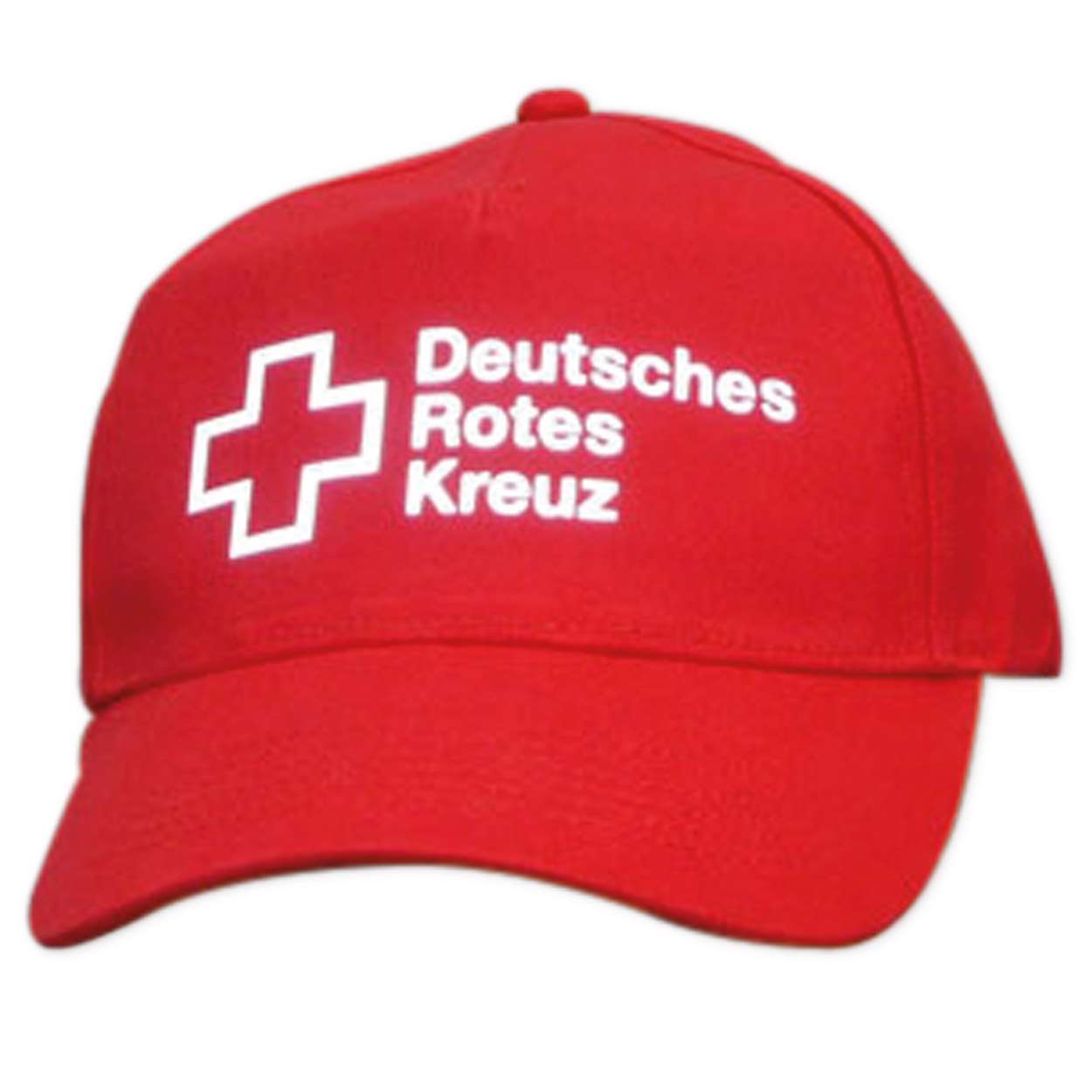 Baseball-Cap rot mit DRK Kompaktlogo