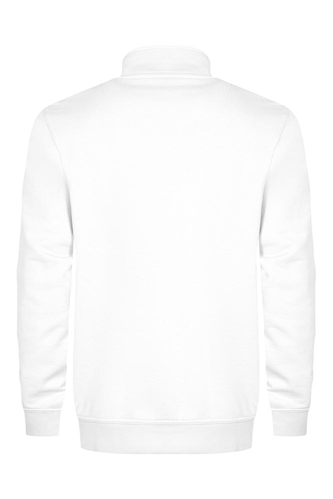 Sweat-Jacke weiß mit DRK Kompaktlogo