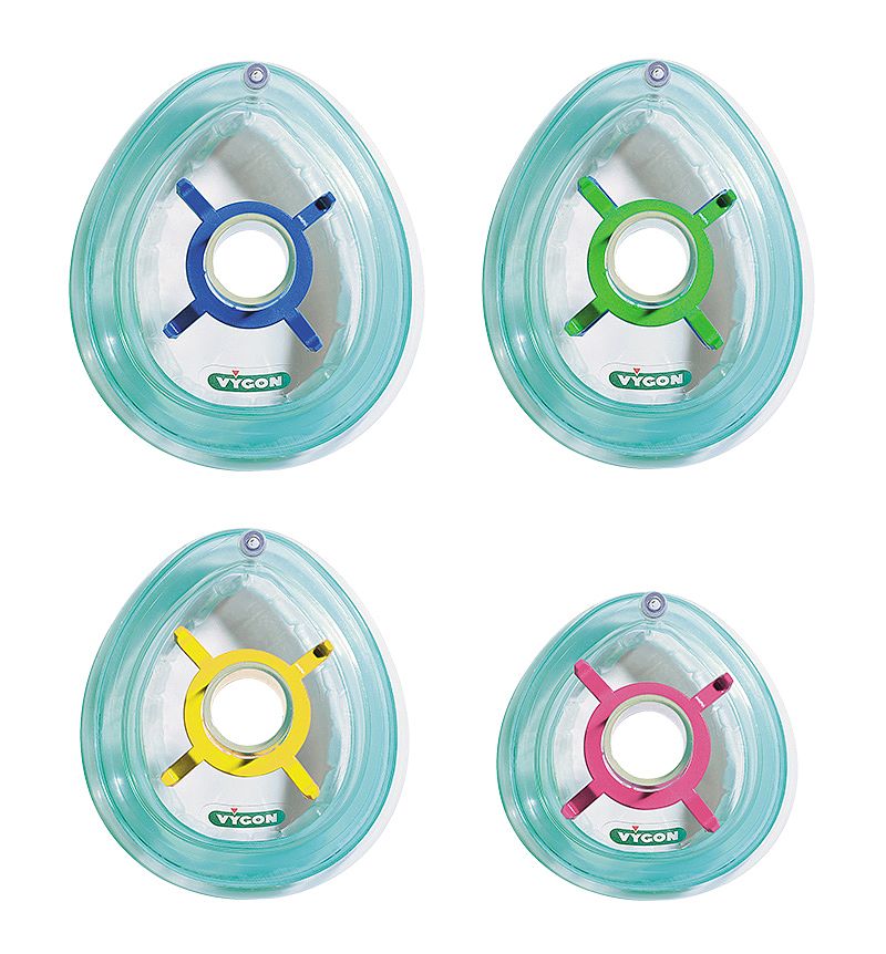 CPAP-Atemmaske Vygon, groß, blau -  Packung à 5 Stück