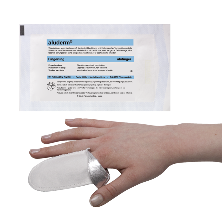 aluderm® alufinger einzeln