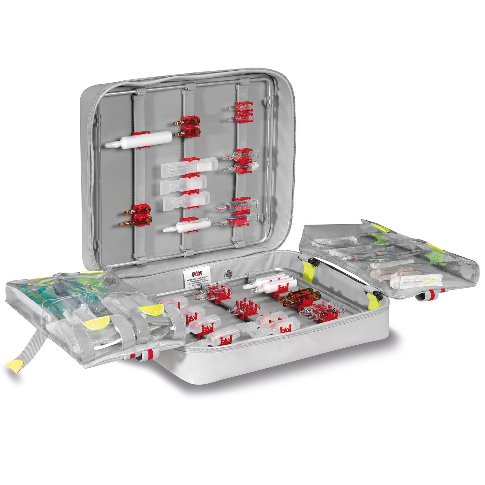 Ampullarium P5/11 L Clip-In, PAX-Tec in grau