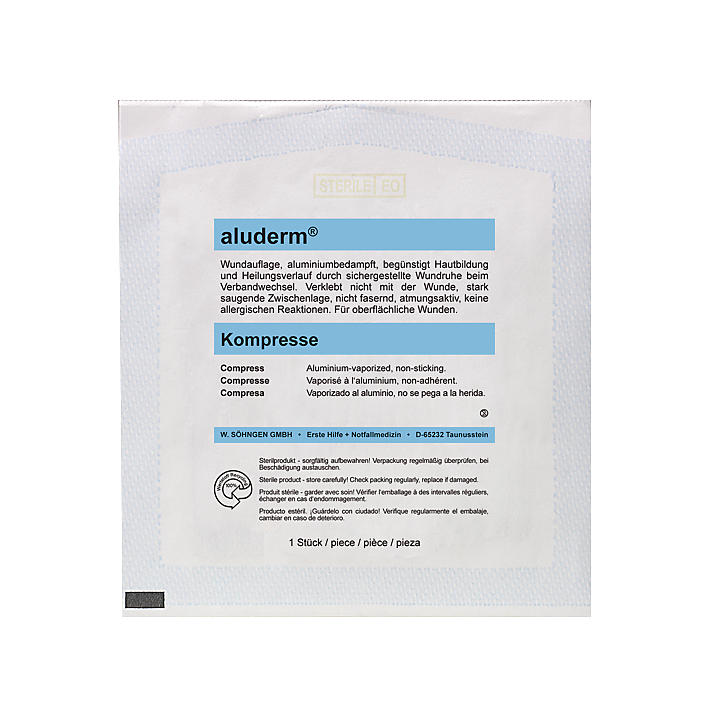 aluderm® Kompresse einzeln 20 x 20 cm