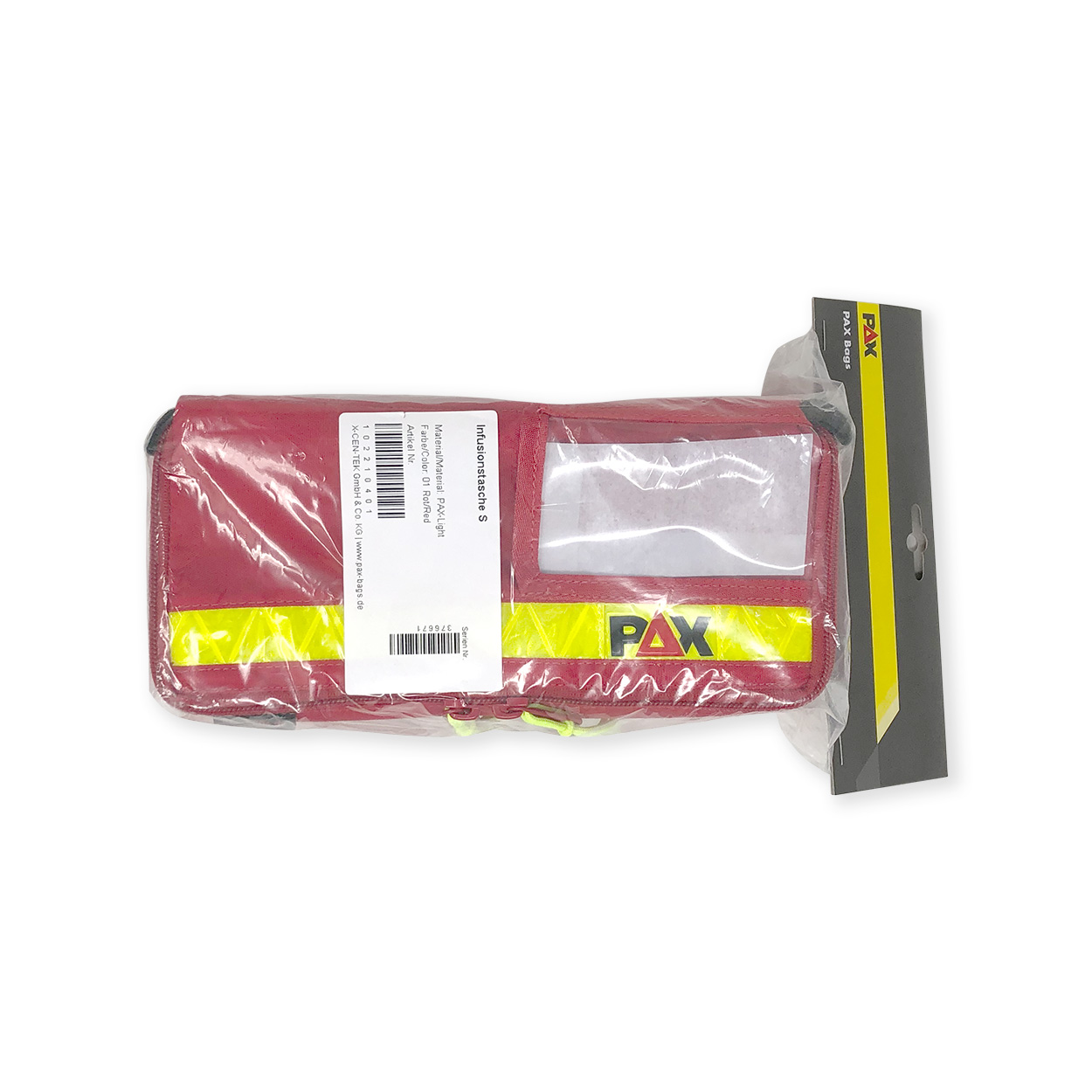 Infusionstasche S PAX-Light in rot