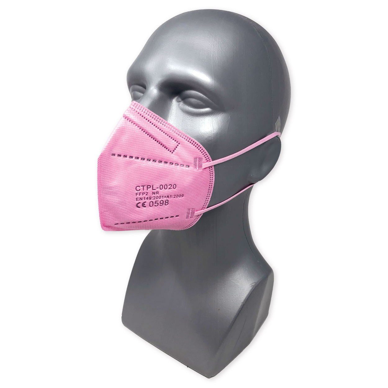 FFP2 Atemschutzmaske YYC1028 in pink - Packung à 25 Stück