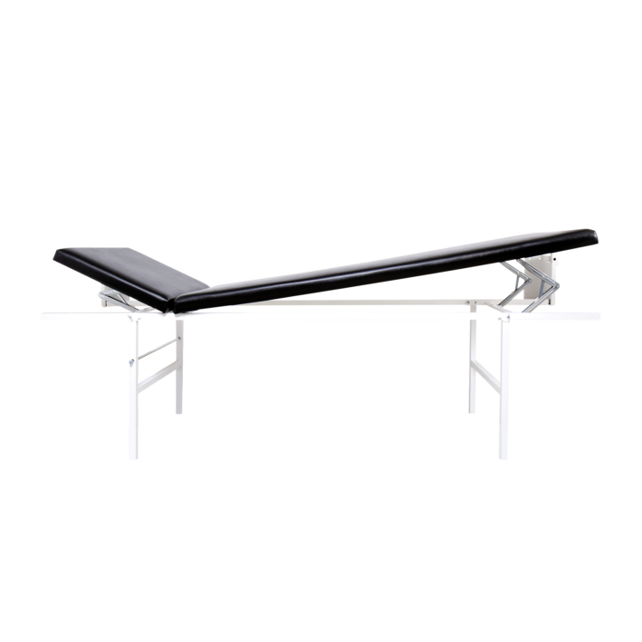 Wandklapp-Untersuchungsliege Kopf/Fuß verst.,waagr.,schwa