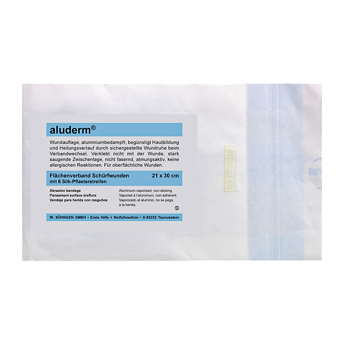 aluderm® Flächenverband Schürfwunden groß