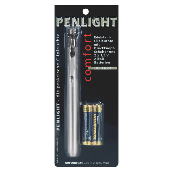 Penlight Comfort -Edelstahl