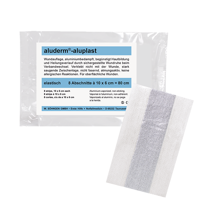 aluderm®-aluplast elastisch Verbandkasten-Set  80 x 6 cm