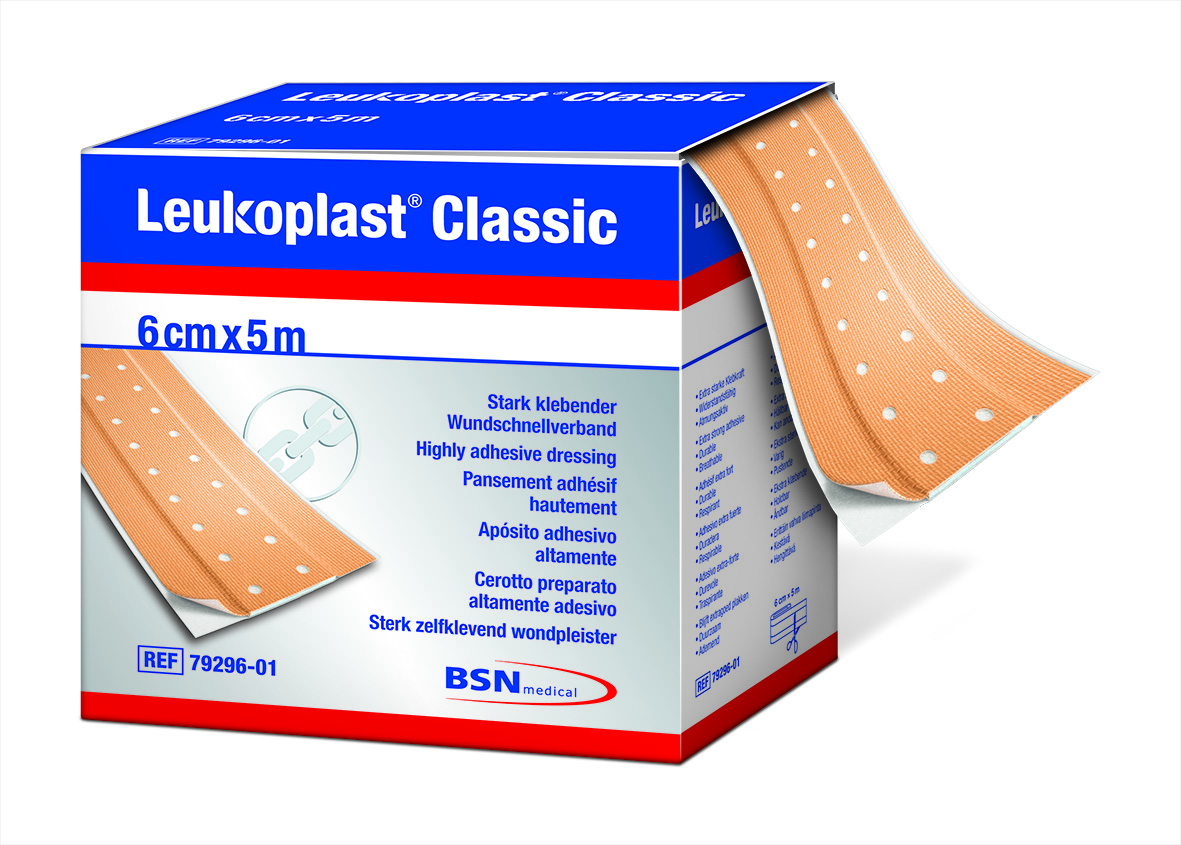 Leukoplast Classic Wundschnellverband 4 cm x 5 m
