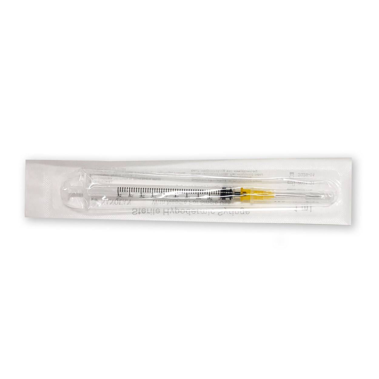 Feindosierspritze 1 ml 25 G x 1 " (0,5 x 25 mm) - Packung à 100 Stück