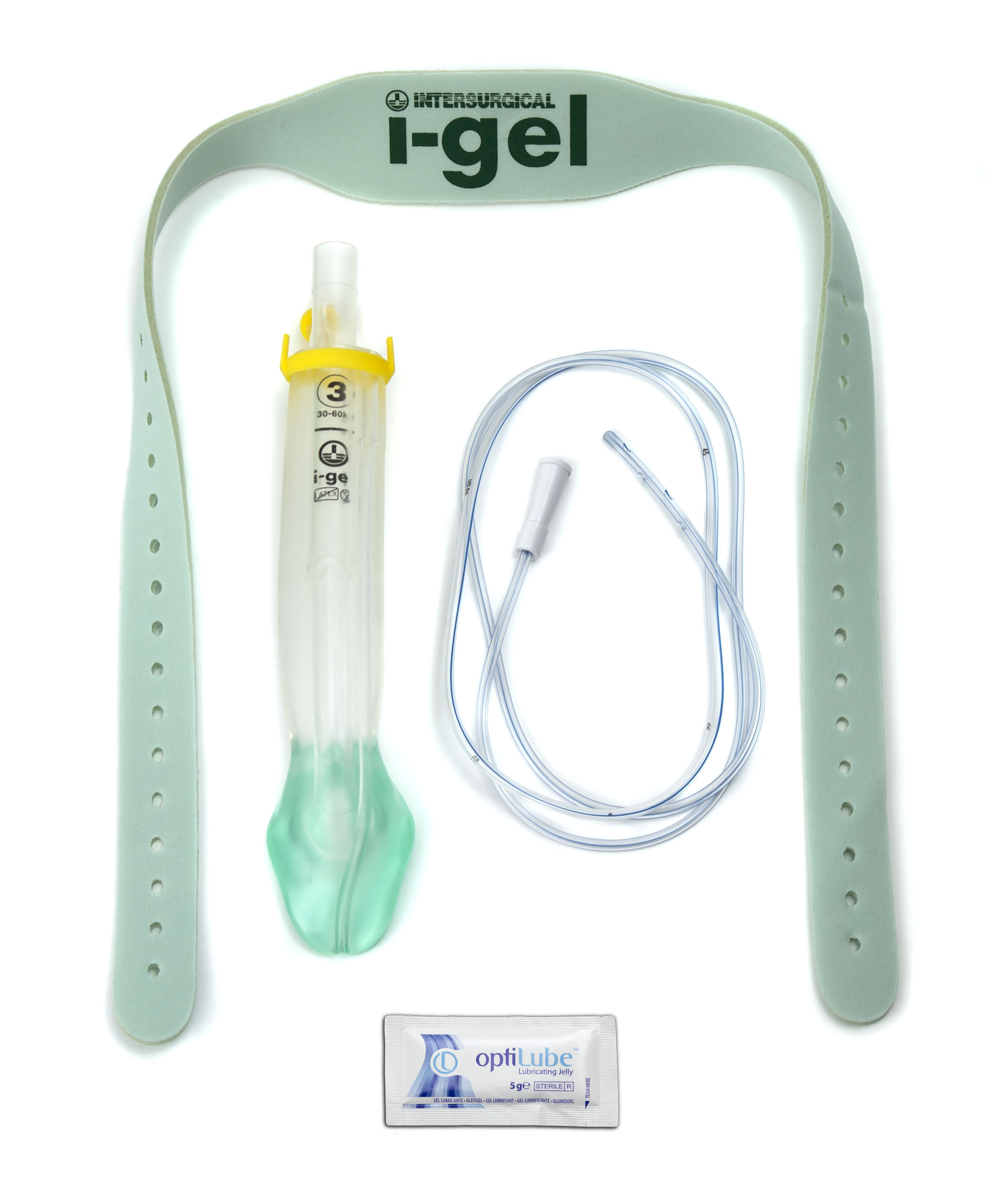 i- gel O2 Resus Set – enthält die i- gel O2 Größe 3, für Erwachsene 30 - 60 kg - Packung à 6 Sets