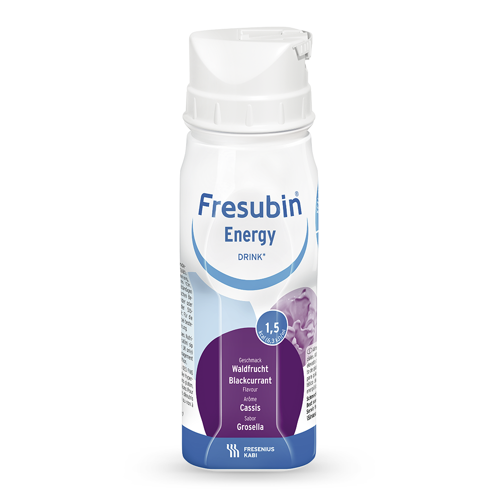 Fresubin Energy Drink Mischkarton Trinkflasche 24 x 200 ml, 6 Sorten