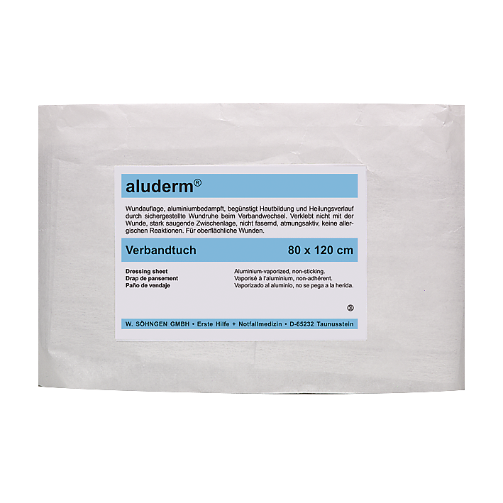 Aluderm® Verbandtuch 80 x 120 cm