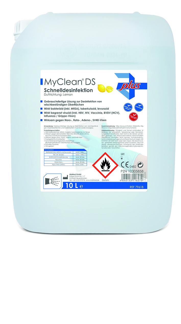 MyClean® DS Schnelldesinfektion 10 Liter