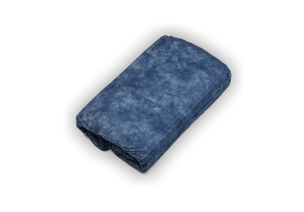 Einmaldecke, blau, 190 x 110 cm