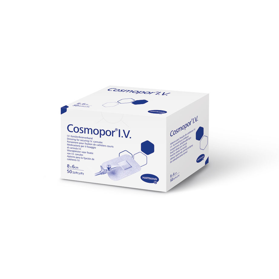 Cosmopor® I.V. - 8 X 6 cm - 1 Faltschachtel à 50 Stück