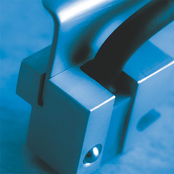 Laryngoskop Kaltlichtspatel aus Edelstahl, Typ Macintosh