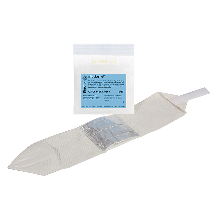 aluderm® Kinder- Quickkopfverband groß