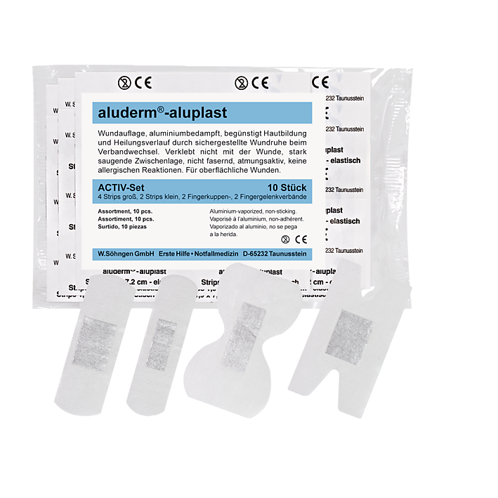 Activ-Set aluderm®-aluplast Sortiment elastisch
