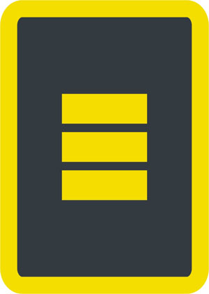 Dienststellungsabzeichen stv. Landesrotkreuzleiter