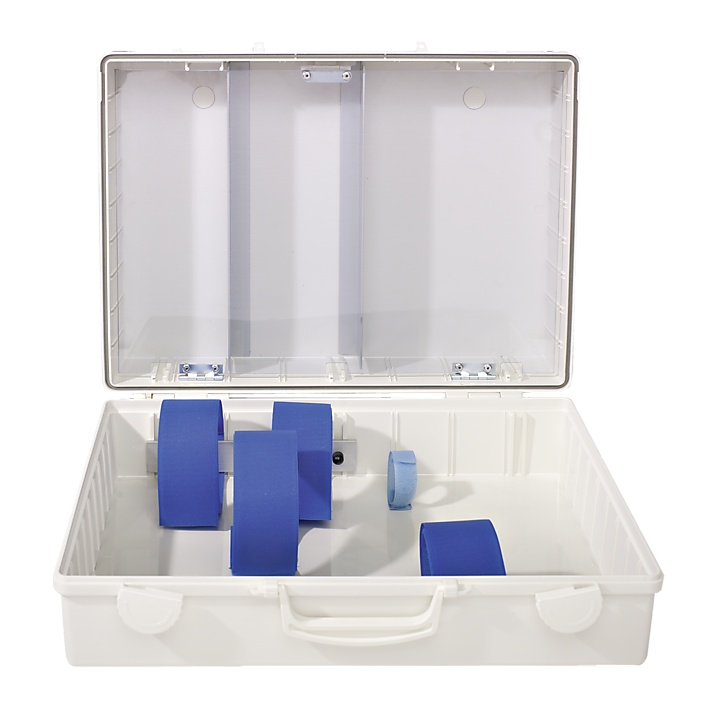 Arzt + Praxis PLUS Notfallkoffer weiß, leer