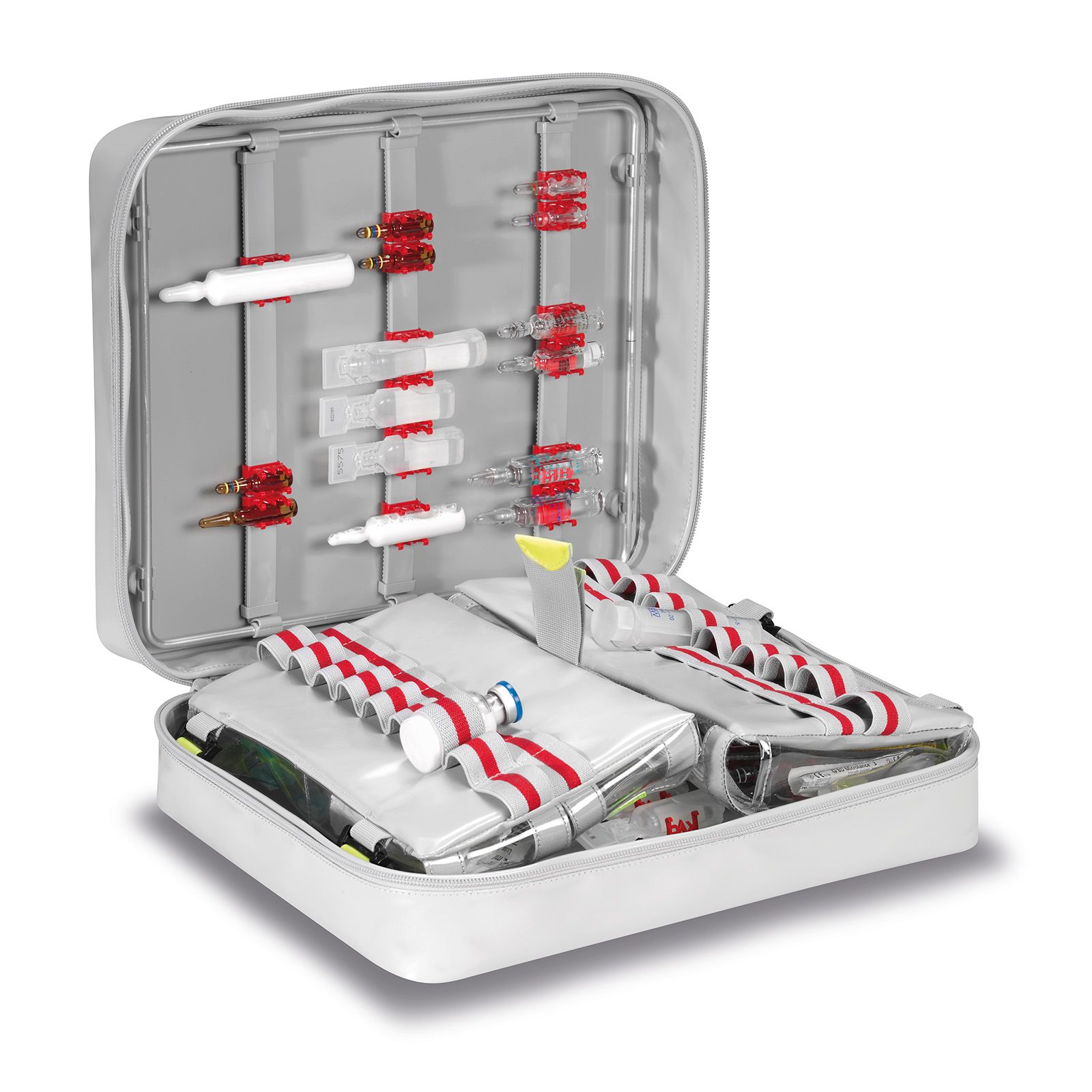 Ampullarium P5/11 L Clip-In, PAX-Tec in grau