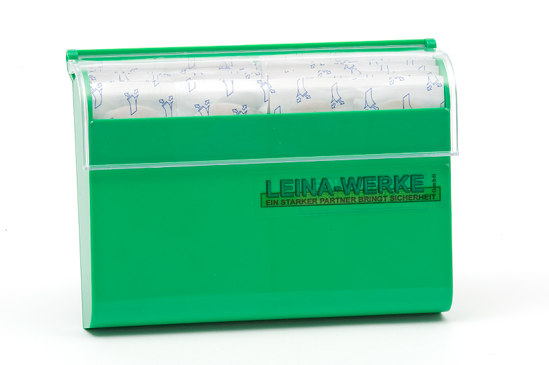 Pflasterspender gefüllt 100-teilig, grün