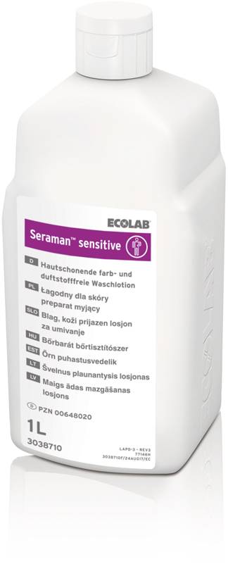 SERAMAN Sensitive Waschlotion - 1000 ml Spenderflasche