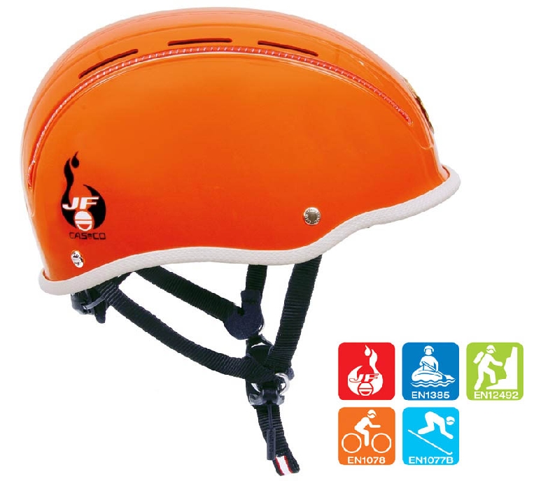 CASCO Neo Protect "5 in 1" Jugendfeuerwehrhelm in orange